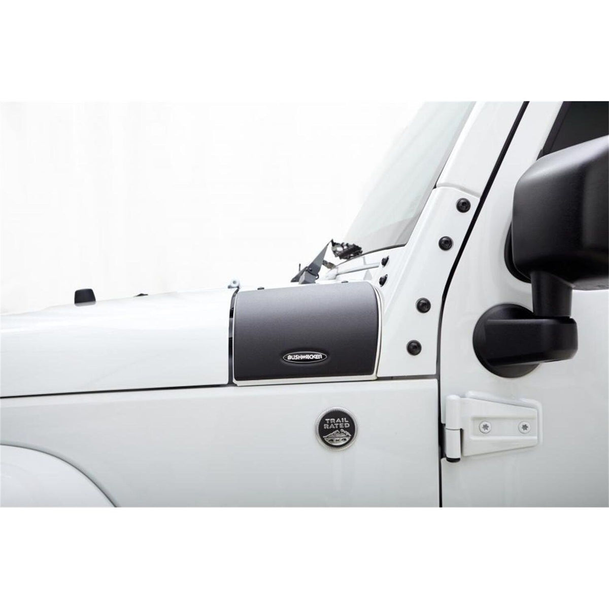 BUSHWACKER | Trail Armor Cowl Covers | 2007-18 Jeep Wrangler JK 2-Door  2007-18 Jeep Wrangler JK 4-Door | 14015