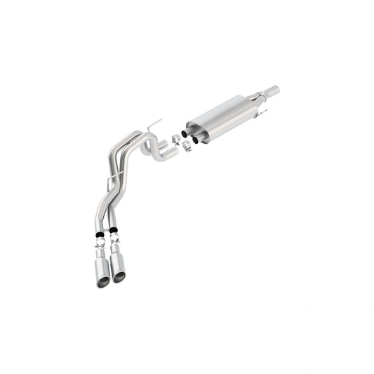 BORLA 2010-2014 Ford F-150 SVT Raptor Cat-Back Exhaust System S-Type Part # 140383