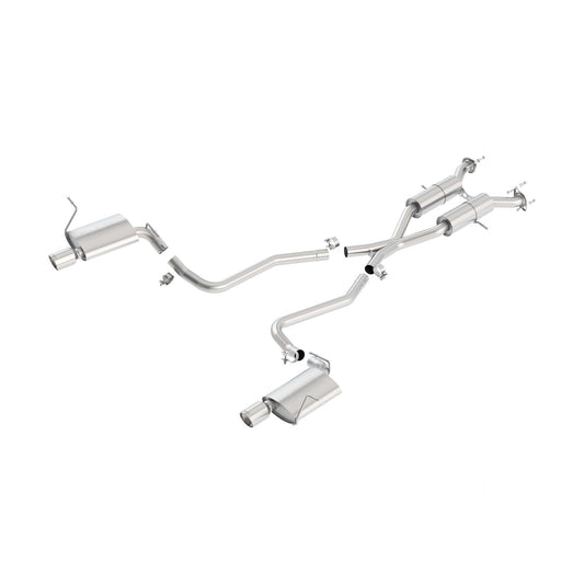 BORLA 2011-2021 Jeep Grand Cherokee Cat-Back Exhaust System Touring Part # 140406