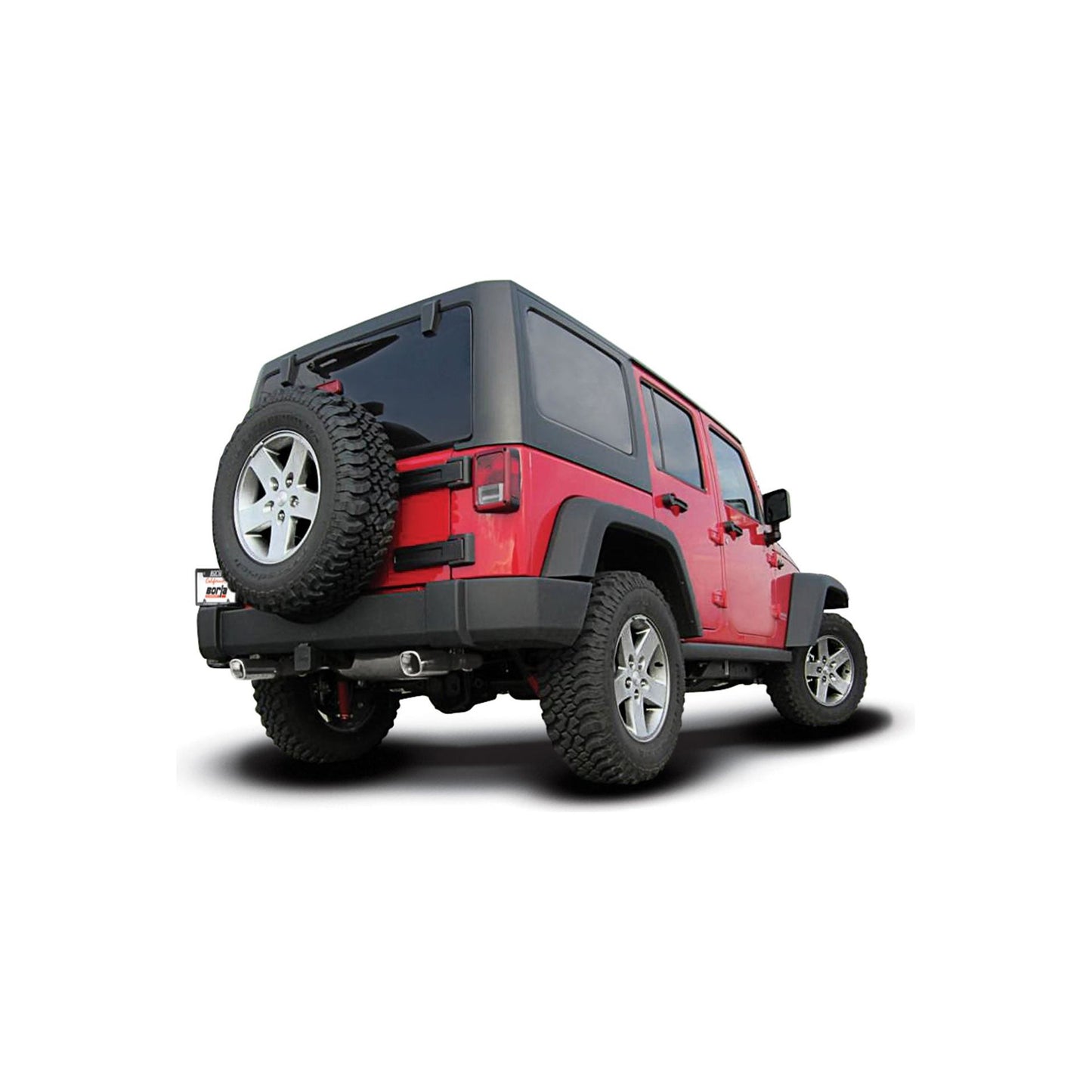 BORLA 2012-2018 Jeep Wrangler Cat-Back Exhaust System Touring Part # 140459