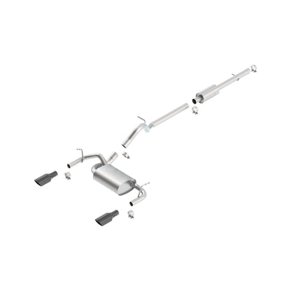 BORLA 2012-2018 Jeep Wrangler Cat-Back Exhaust System Touring Part # 140459BC