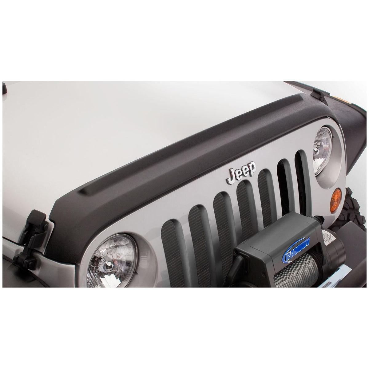 Bushwacker Body Armor for Black Trail Armor Hood Stone Guard For 2007-2018 Jeep Wrangler JK, JK Unlimited