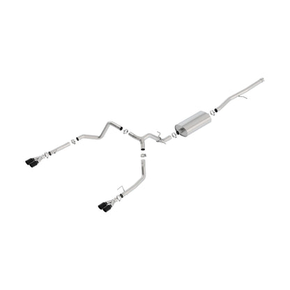 BORLA 140768BC Cat-Back for 2019-2024 Chevrolet Silverado 1500