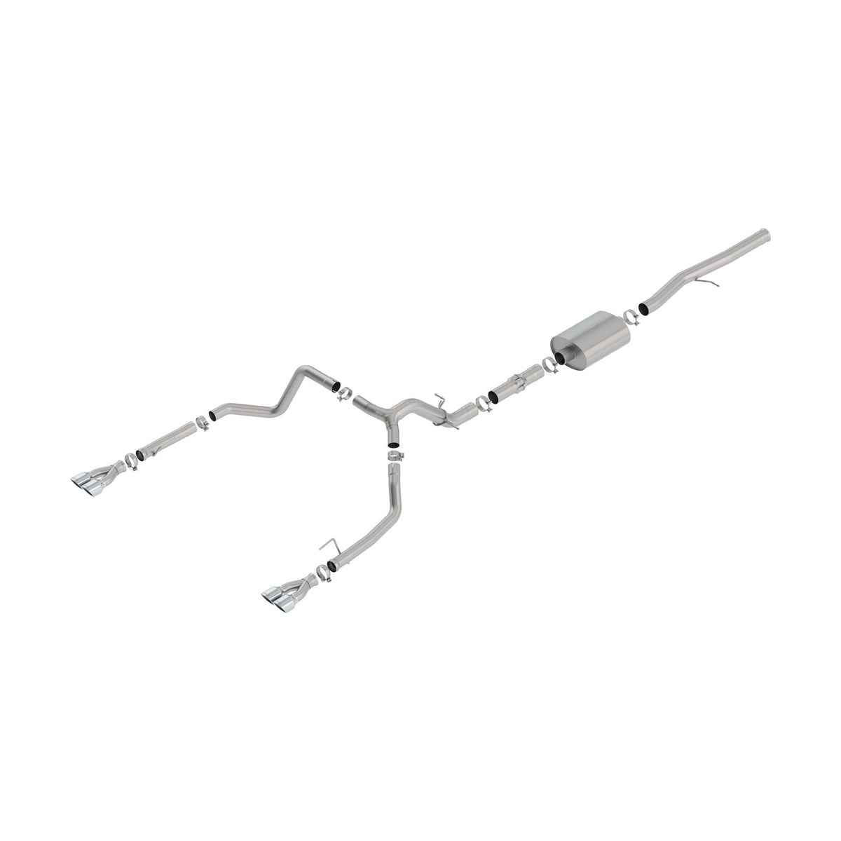 BORLA 140784 Cat-Back for 2019-2023 Chevrolet Silverado 1500