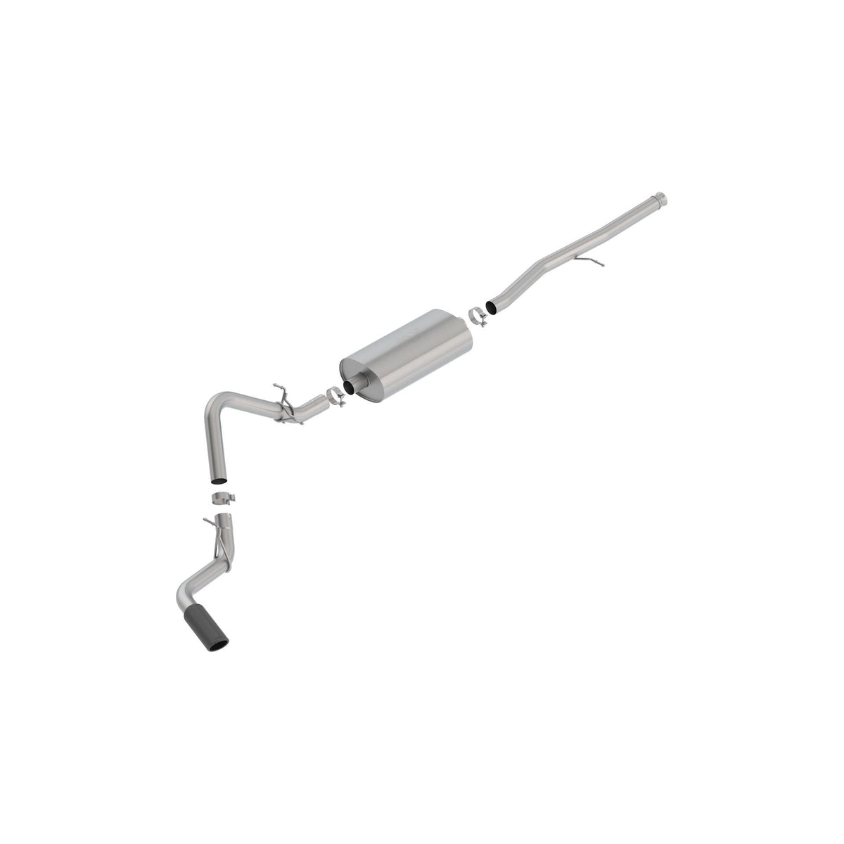 BORLA 140793BC Cat-Back for 2019-2024 Chevrolet Silverado 1500