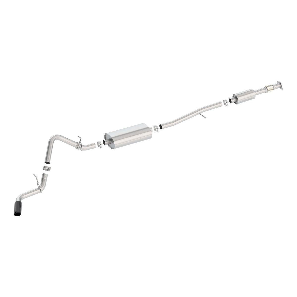 BORLA 140800BC Cat-Back for 2019-2027 Chevrolet Silverado 1500