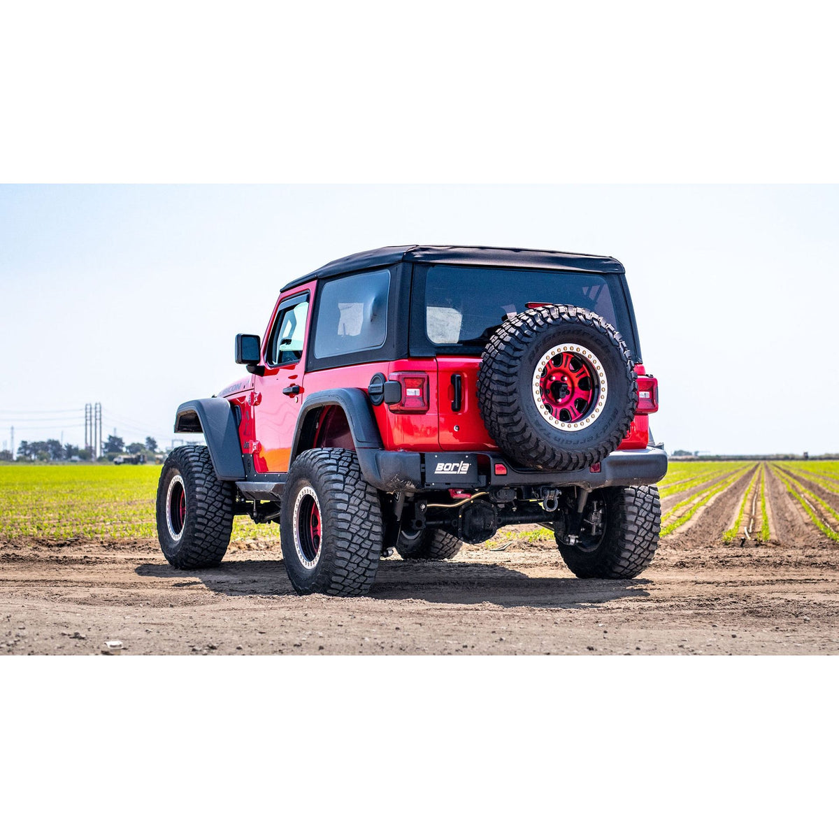BORLA 140846 Cat-Back Exhaust for 2018-24 Jeep Wrangler JL 3