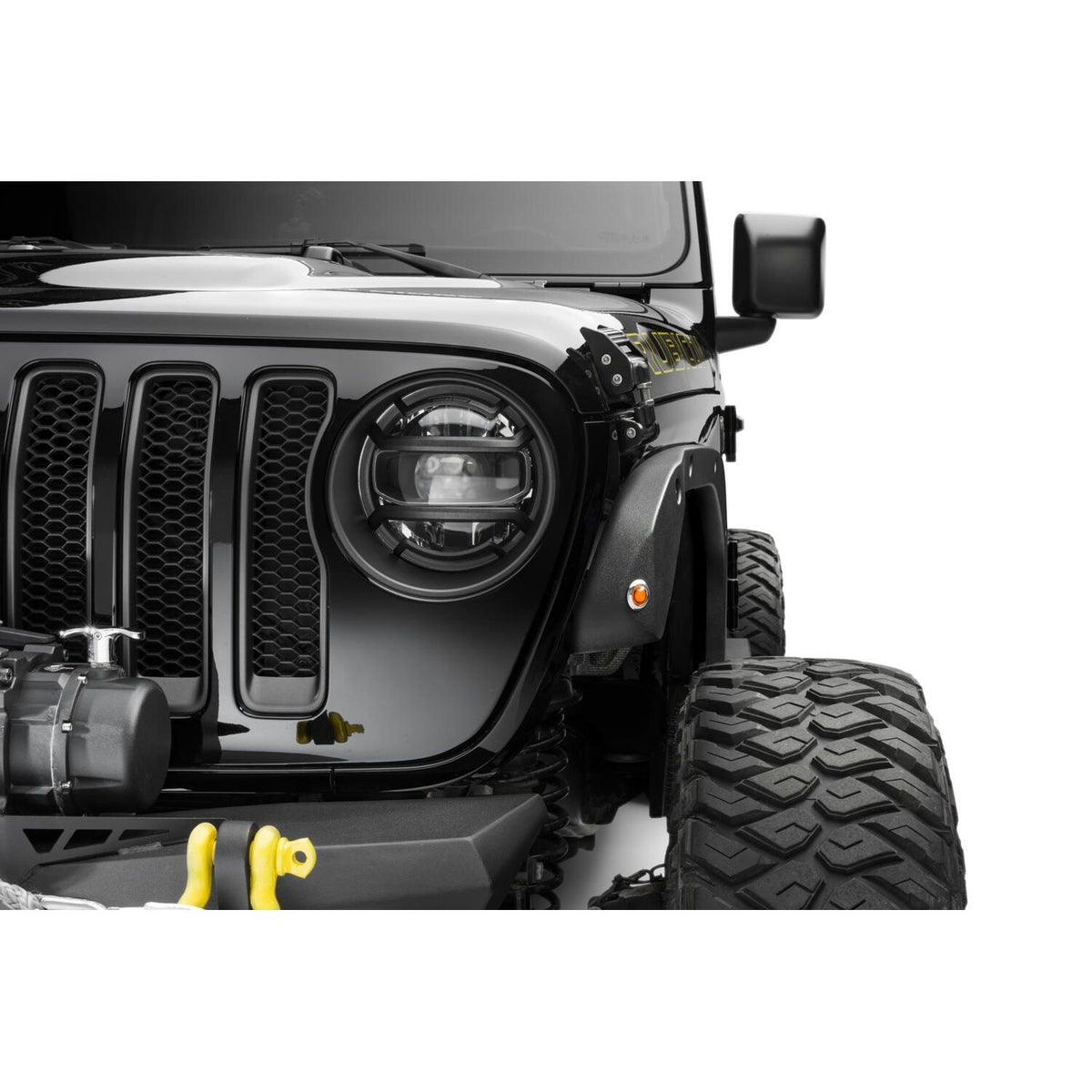 Bushwacker Fender Flares for Trail Armor Delete Kit For Trail Armor Fender Delete Kit For 18-23 Jeep Wrangler 2/4 Door