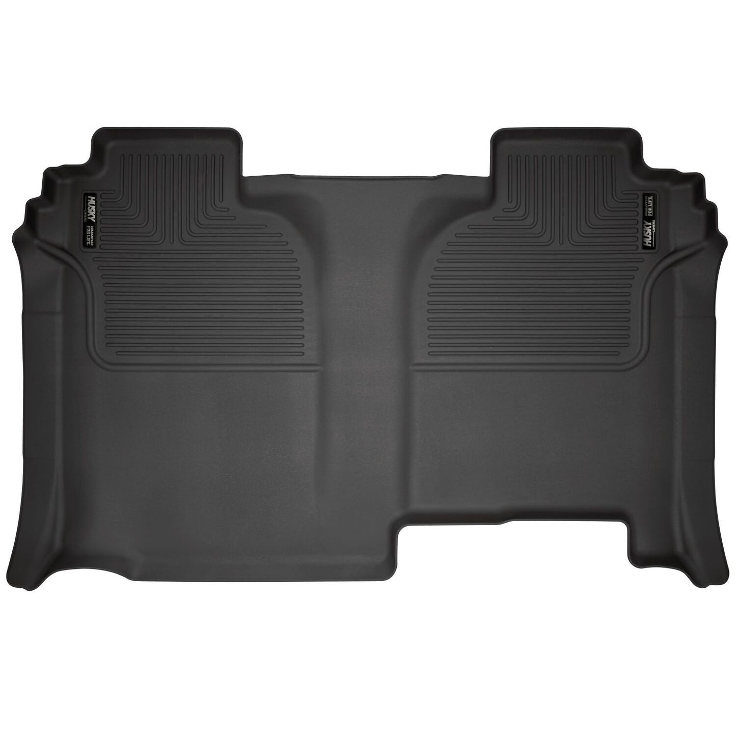 Husky Liners | Weatherbeater 2nd Seat Floor Liner (Full Coverage) For 2019-2026 Silverado 1500/1500 LTD/2500 HD/3500 HD, Sierra 1500/1500 Limited/2500 HD/3500 HD Husky Liners | 14221