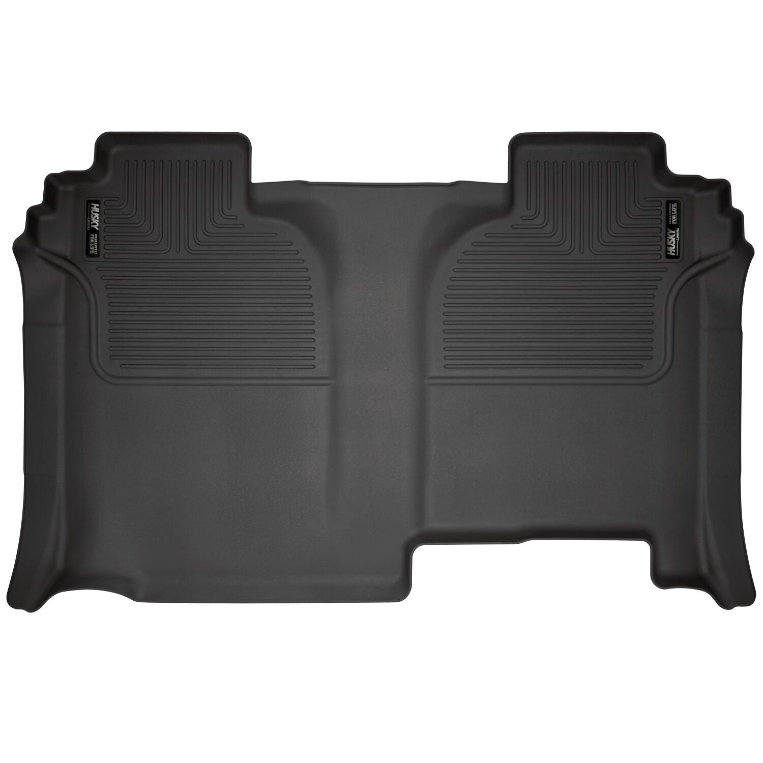 Husky Liners | Weatherbeater 2nd Seat Floor Liner (Full Coverage) For 2019-2026 Silverado 1500/1500 LTD/2500 HD/3500 HD, Sierra 1500/1500 Limited/2500 HD/3500 HD Husky Liners | 14221