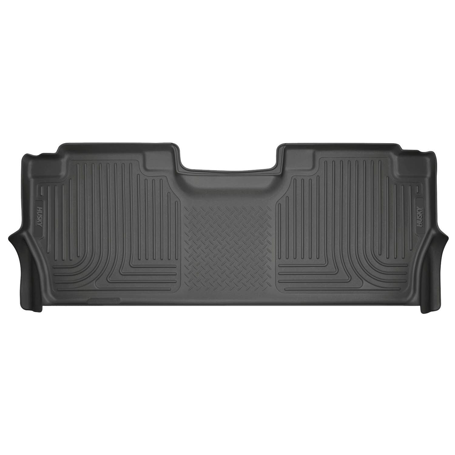 Husky Liners | Weatherbeater 2nd Seat Floor Liner For 2017-2025 F-250 Super Duty, F-350 Super Duty, F-450 Super Duty, F-150 Lightning Husky Liners | 14401