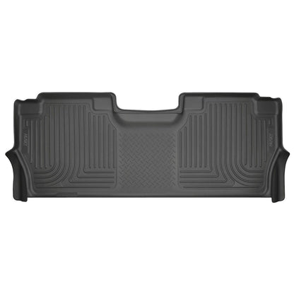 Husky Liners | Weatherbeater 2nd Seat Floor Liner For 2017-2025 F-250 Super Duty, F-350 Super Duty, F-450 Super Duty, F-150 Lightning Husky Liners | 14401