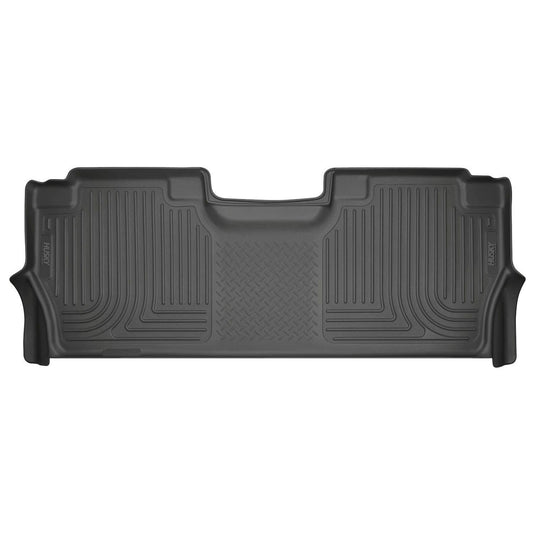 Husky Liners | Weatherbeater 2nd Seat Floor Liner For 2017-2025 F-250 Super Duty, F-350 Super Duty, F-450 Super Duty, F-150 Lightning Husky Liners | 14401