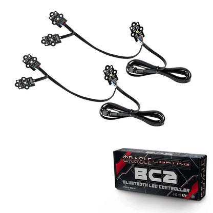 ORACLE Lighting | RGB+W Headlight DRL Upgrade | Silverado 1500 | 1441-334, 1441-335