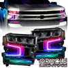ORACLE Lighting | RGB+W Headlight DRL Upgrade | Silverado 1500 | 1441-334, 1441-335