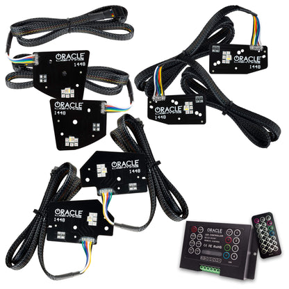 ORACLE Lighting | RGBW+A DRL Upgrade | RAM 1500 Projector LED Headlights | Select Kit Options