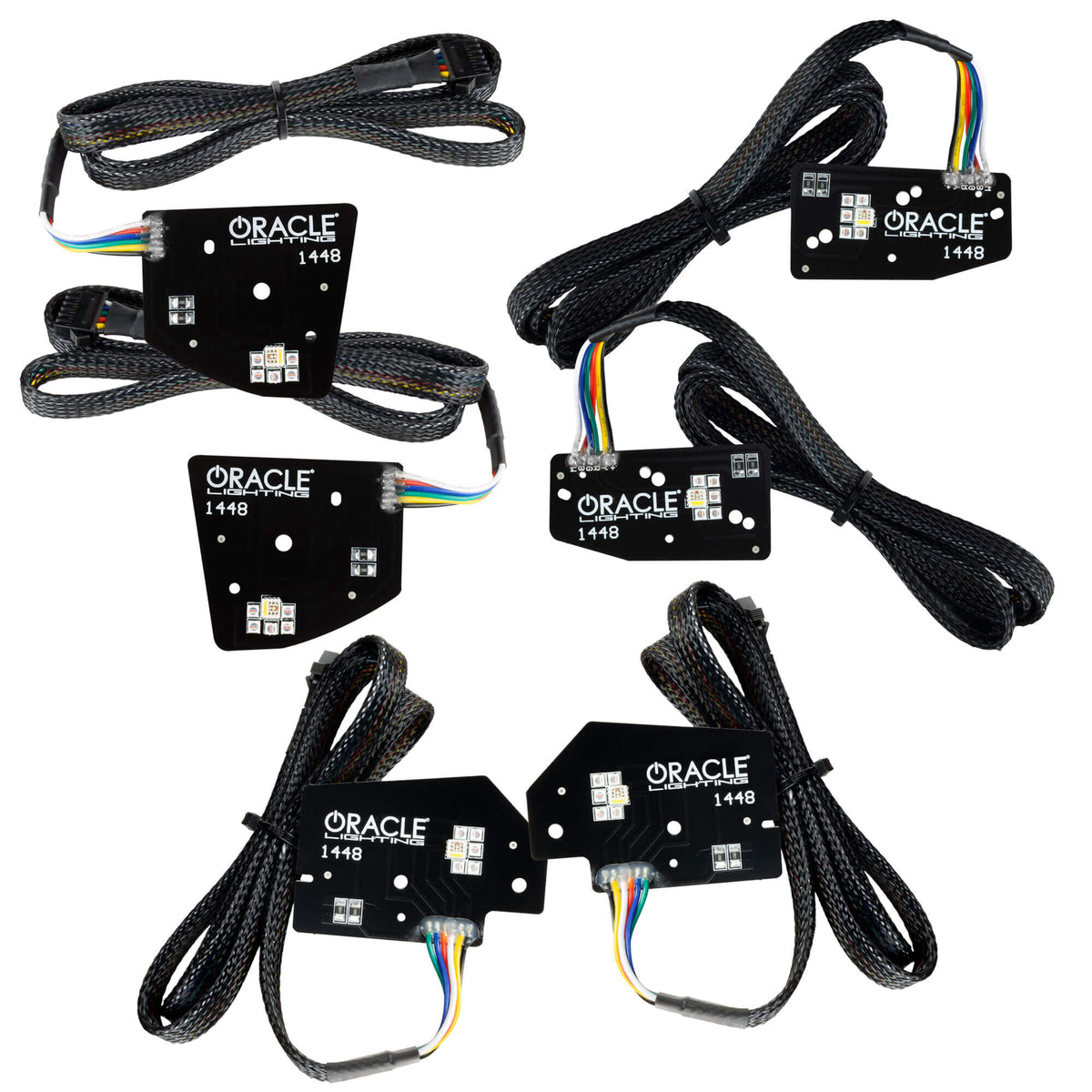 ORACLE Lighting | RGBW+A DRL Upgrade | RAM 1500 Projector LED Headlights | Select Kit Options