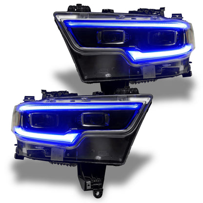 ORACLE Lighting | RGBW+A DRL Upgrade | RAM 1500 Projector LED Headlights | Select Kit Options