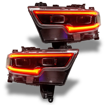 ORACLE Lighting | RGBW+A DRL Upgrade | RAM 1500 Projector LED Headlights | Select Kit Options