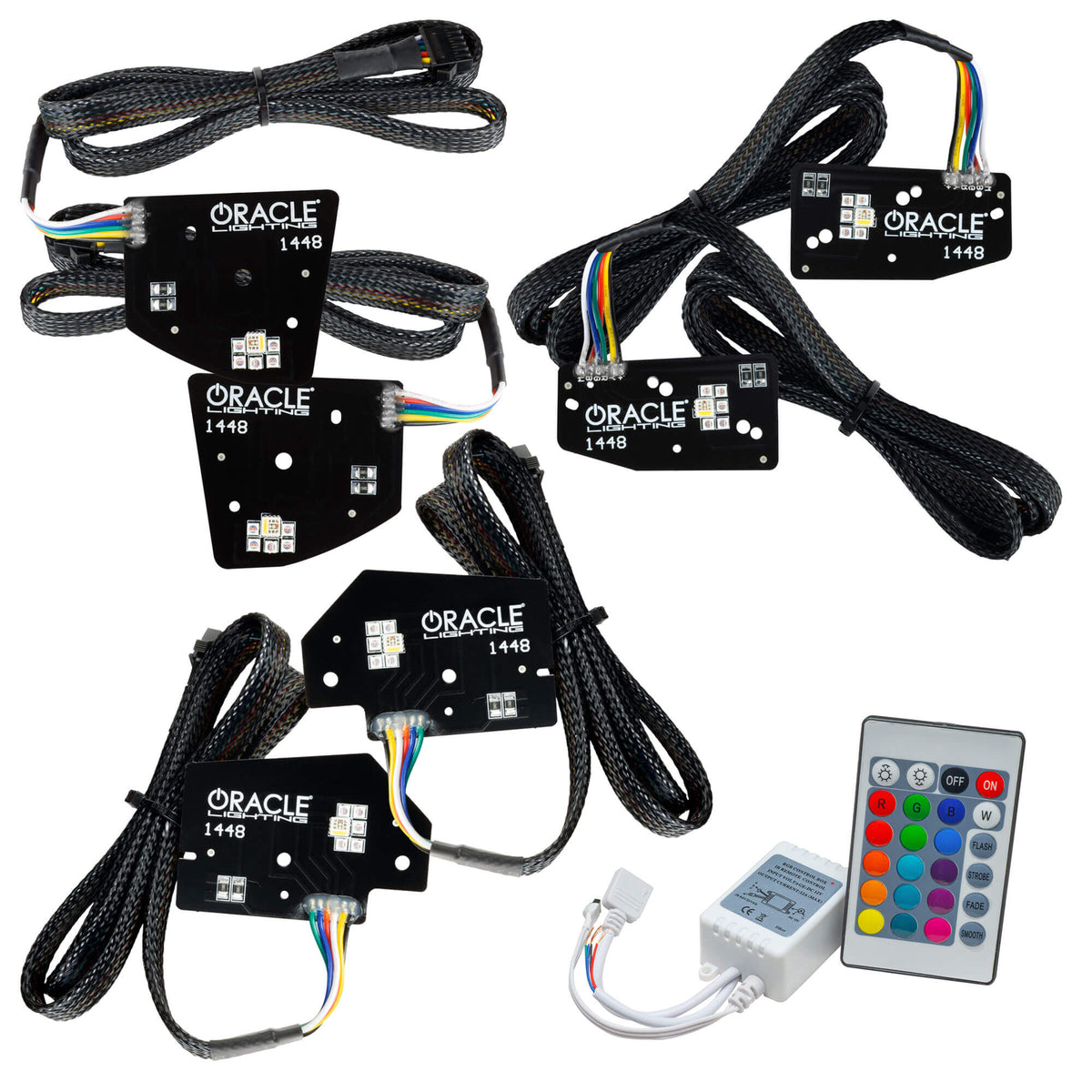 ORACLE Lighting | RGBW+A DRL Upgrade | RAM 1500 Projector LED Headlights | Select Kit Options