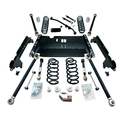 TeraFlex | 97-06 Jeep Wrangler TJ SWB 3 Inch Enduro LCG Long Arm Suspension System No Shocks TeraFlex | 1449372