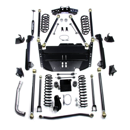 TeraFlex | 03-06 Wrangler TJ LWB 5 Inch Pro LCG Long Arm Suspension System No Shocks TeraFlex | 1449585