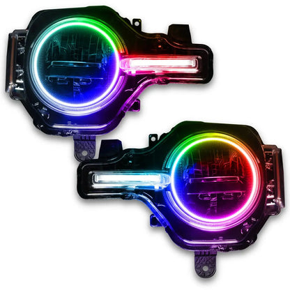 ORACLE Lighting | ColorSHIFT Halo and DRL Bar Kit | Bronco Base Headlights | 1471-504, 1471-335