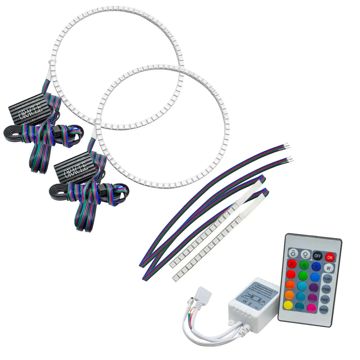 ORACLE Lighting | ColorSHIFT Halo and DRL Bar Kit | Bronco Base Headlights | 1471-504, 1471-335