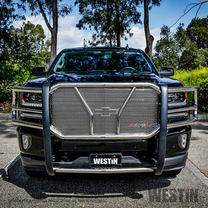 Westin HDX Grille Guard 2016-2018 Chevy Silverado 1500