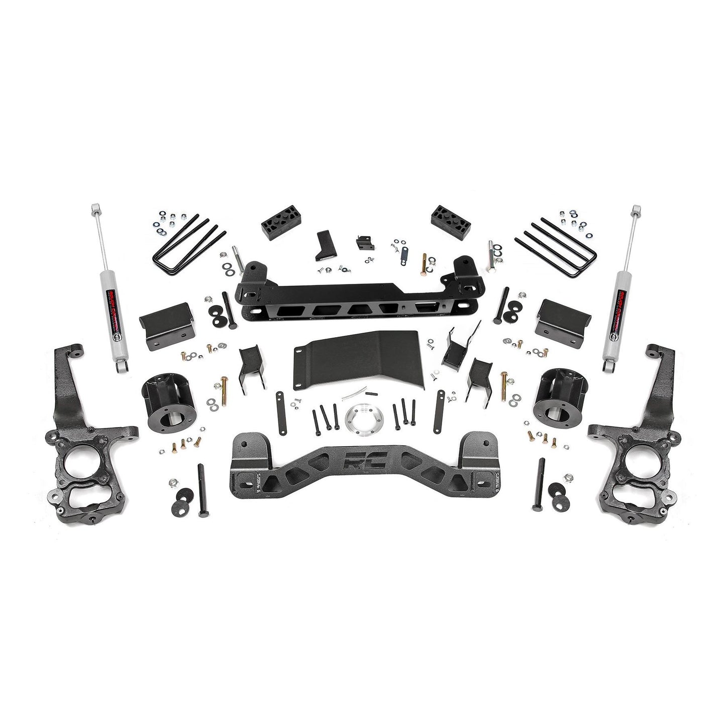 ROUGH COUNTRY 4 Inch Lift Kit | Ford F-150 4WD (2015-2020) | 55530