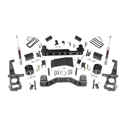 ROUGH COUNTRY 4 Inch Lift Kit | Ford F-150 4WD (2015-2020) | 55530