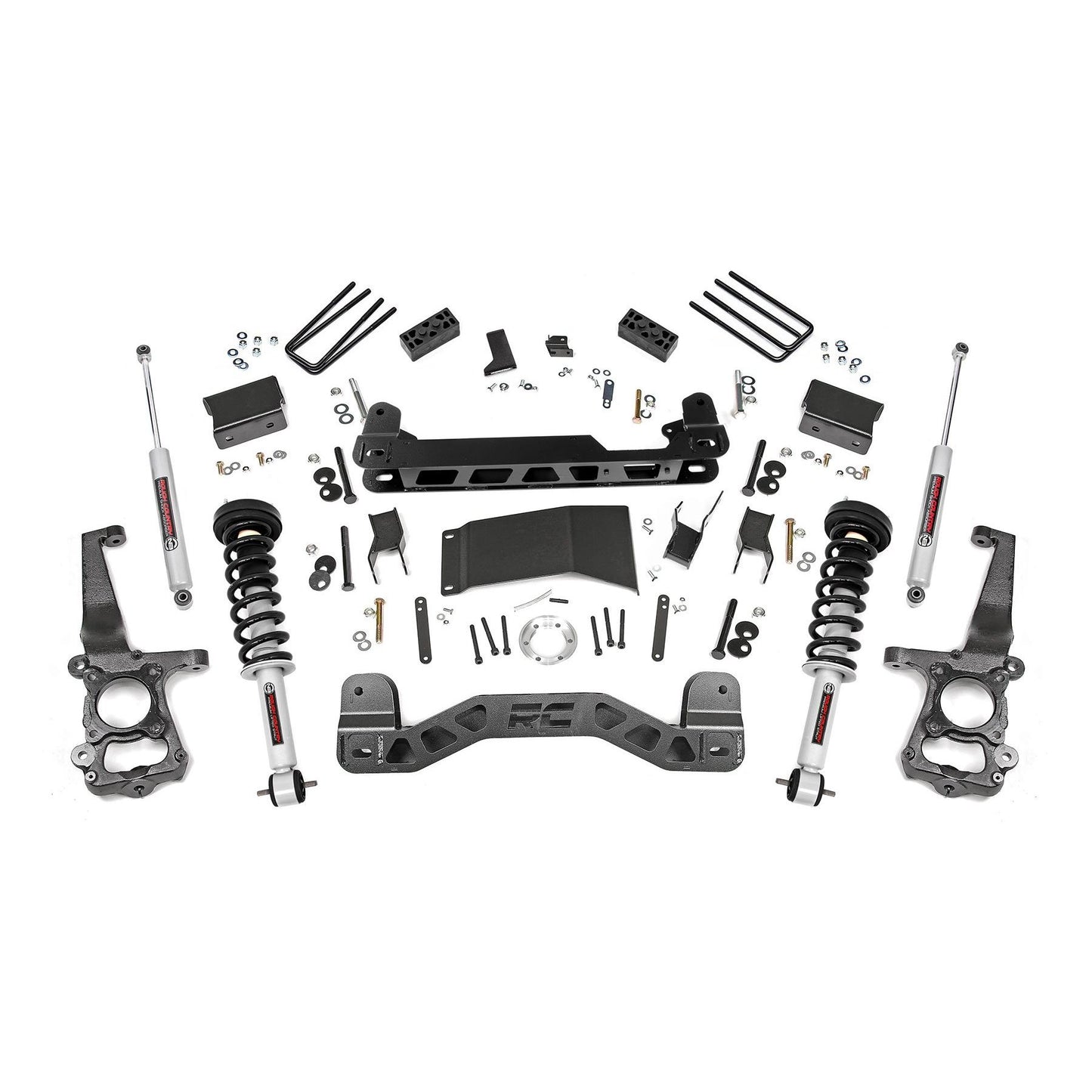 ROUGH COUNTRY 4 Inch Lift Kit | N3 Struts | Ford F-150 4WD (2015-2020) | 55531