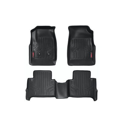 ROUGH COUNTRY Floor Mats | FR & RR | Crew | Chevy/GMC Canyon/Colorado 2WD/4WD (2015-2022) | M-21513