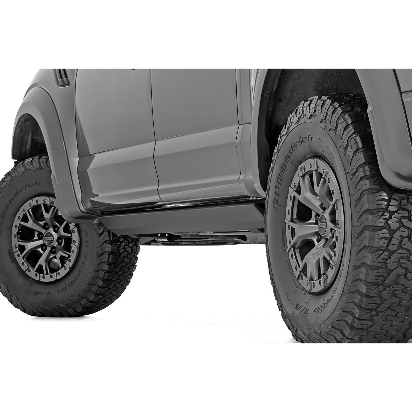 ROUGH COUNTRY Power Running Boards | Dual Electric Motor | Crew Cab | Ford F-150/Lightning/F-250/F-350/Raptor (15-24) | PSR71520