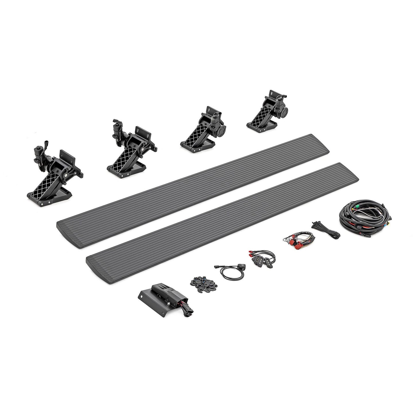 ROUGH COUNTRY Power Running Boards | Dual Electric Motor | Crew Cab | Ford F-150/Lightning/F-250/F-350/Raptor (15-24) | PSR71520