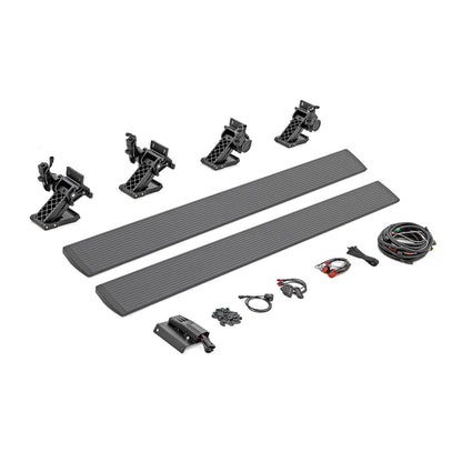 ROUGH COUNTRY Power Running Boards | Dual Electric Motor | Crew Cab | Ford F-150/Lightning/F-250/F-350/Raptor (15-24) | PSR71520
