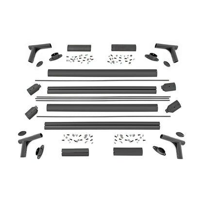 ROUGH COUNTRY Bed Rack | Half Rack | Aluminum | Ford F-150 2WD/4WD (2015-2025) | 10407