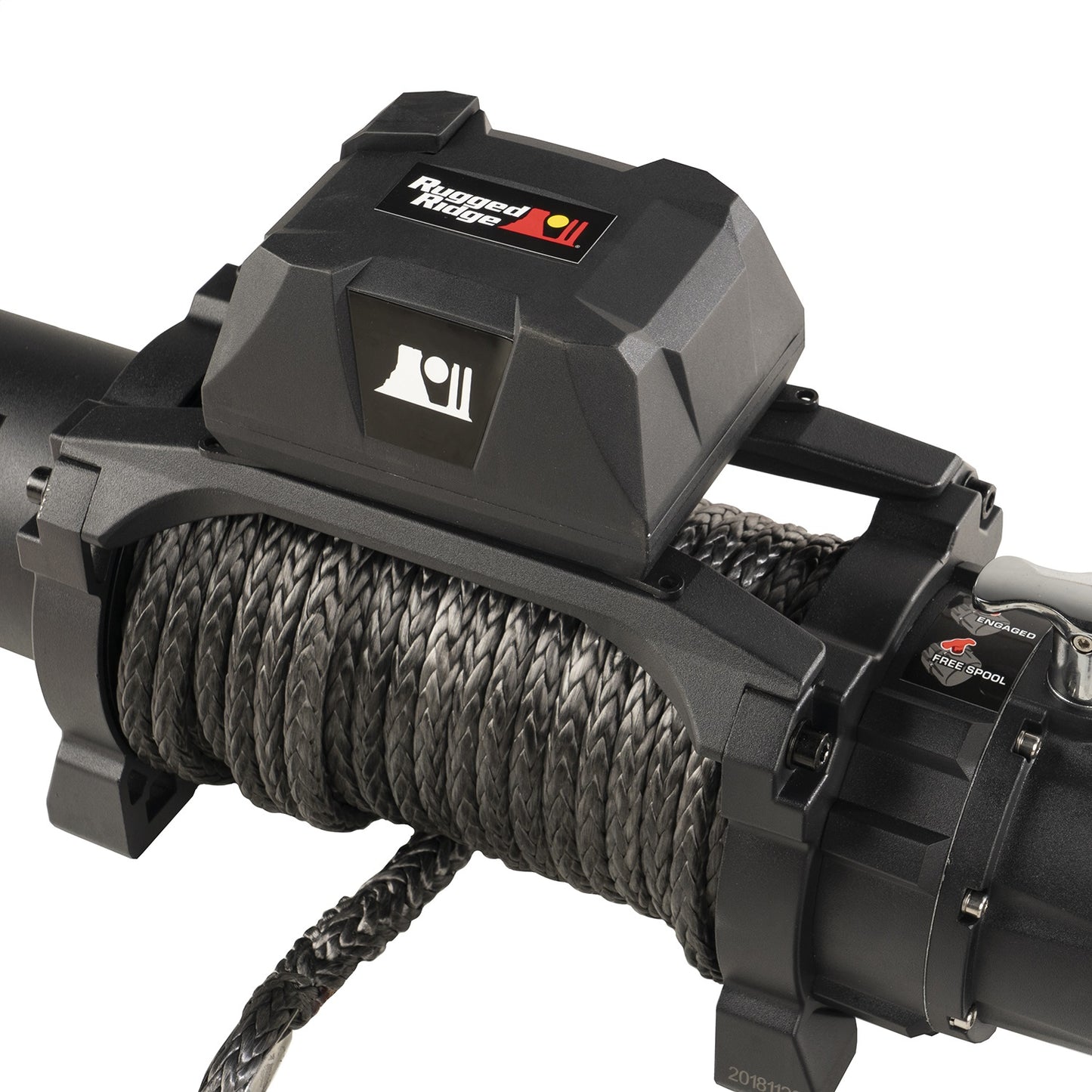 RUGGED RIDGE | 15100.25 | Trekker S12.5 Winch, 12,500Lb W/ Wireless Remote (Optional Omi15103.37 Remote)