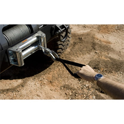 RUGGED RIDGE | 15102.01 | Ultimate Winch Grab Handle Strap, Black,Universal Application
