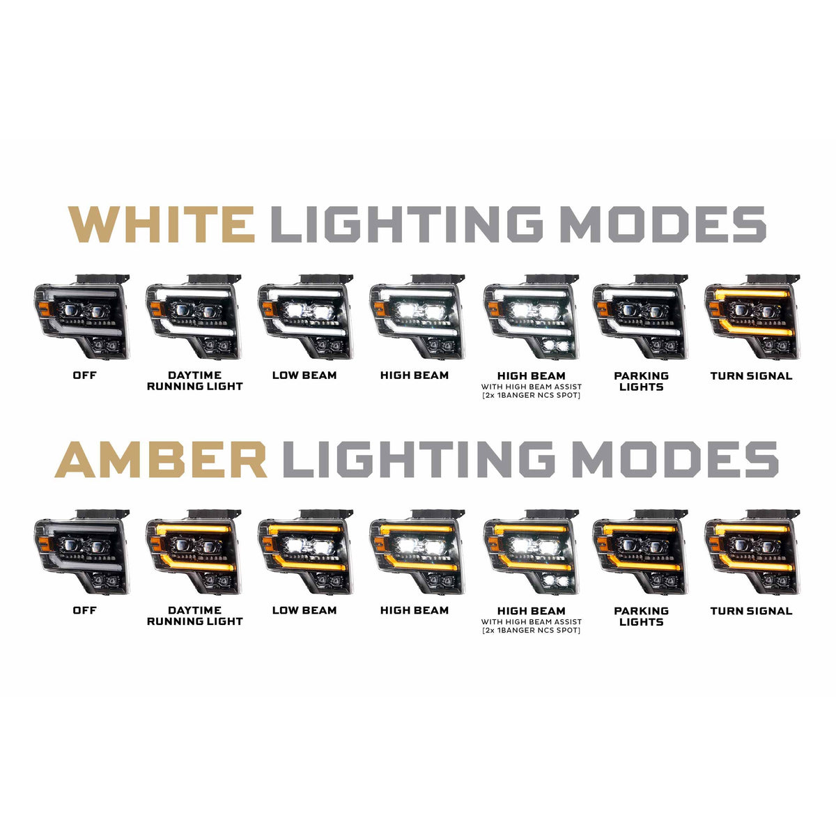 Morimoto XB Evo Headlights: Ford F-150 (09-14 / Set) product image 3