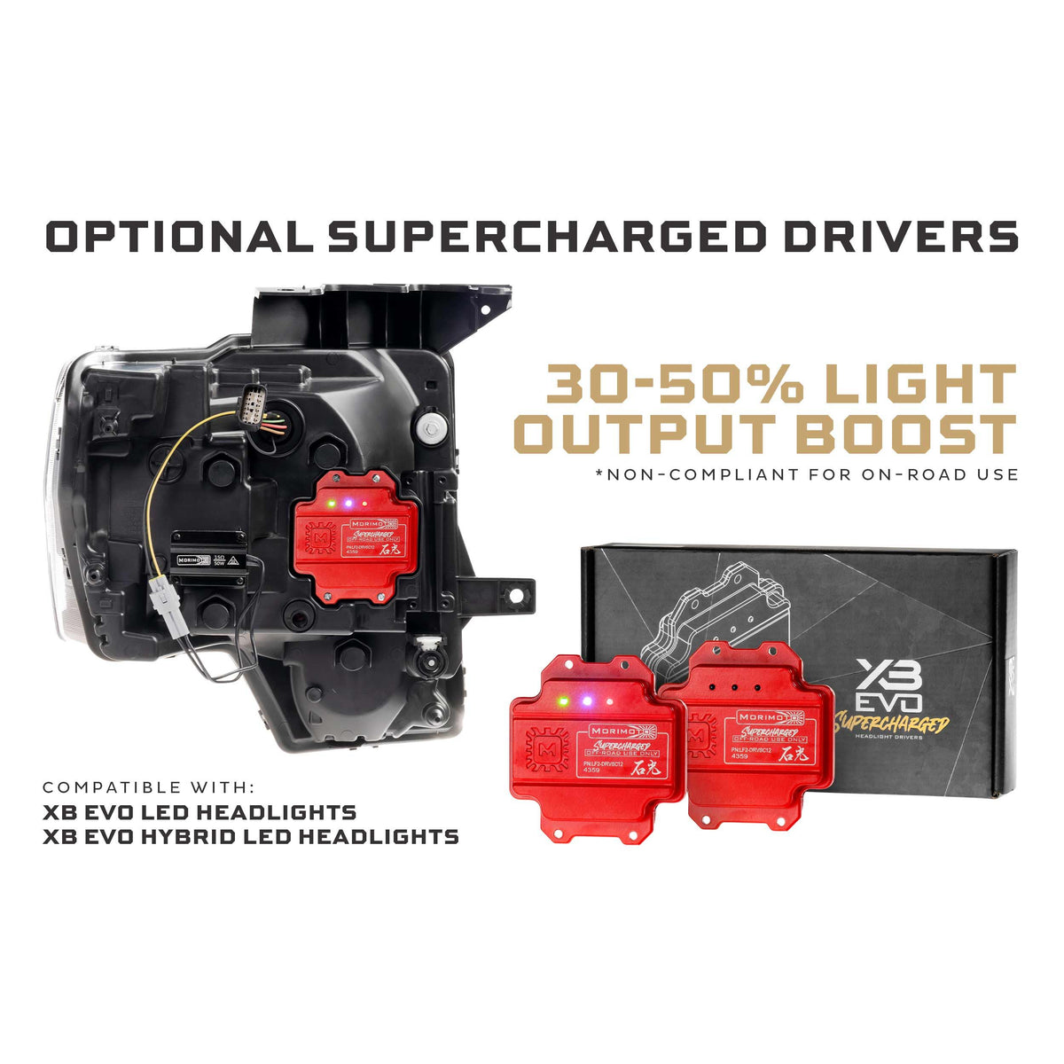 Morimoto XB Evo Hybrid Headlights: Ford F-150 (09-14 / Set) product image 5