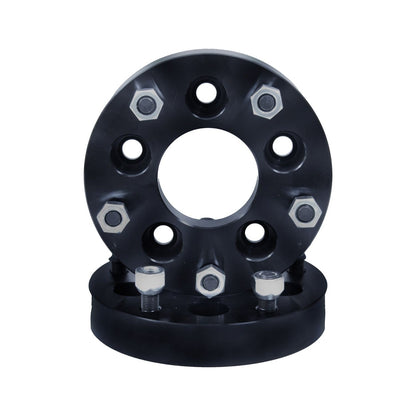 RUGGED RIDGE | 15201.07 | 07-16 Jeep Wrangler 1.375 Wheel Spacer Adaptor Pair 5 On 5 To 5 On 5.5 Inch