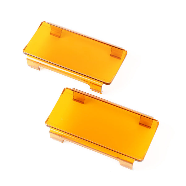 RUGGED RIDGE | 15210.45 | 6 Inch Led Light Cover, Pair, Amber