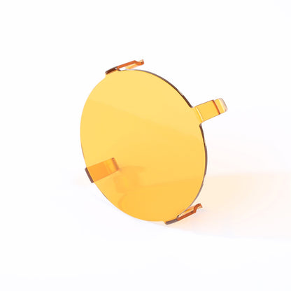 RUGGED RIDGE | 15210.68 | 3.5-Inch Led Light Cover, Round, Amber