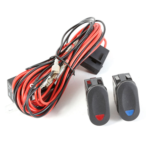RUGGED RIDGE | 15210.72 | Light Wiring Harness Kit, 2 Lights