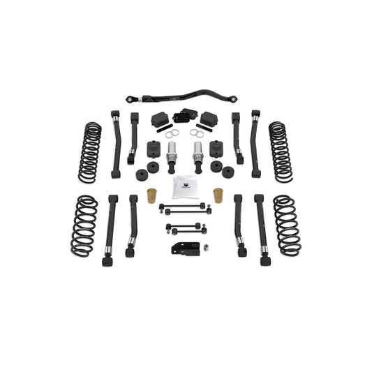 TeraFlex | 18-Up Wrangler JL 4 Door 2.5 Inch Alpine RT2 Short Arm Suspension System No Shocks TeraFlex | 1532000
