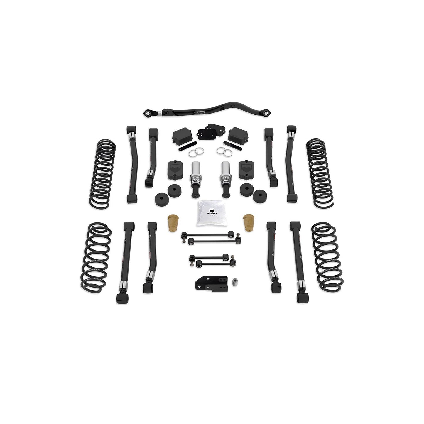 TeraFlex | 18-Up Wrangler JL 2 Door 2.5 Inch Alpine RT2 Short Arm Suspension System No Shocks TeraFlex | 1532200