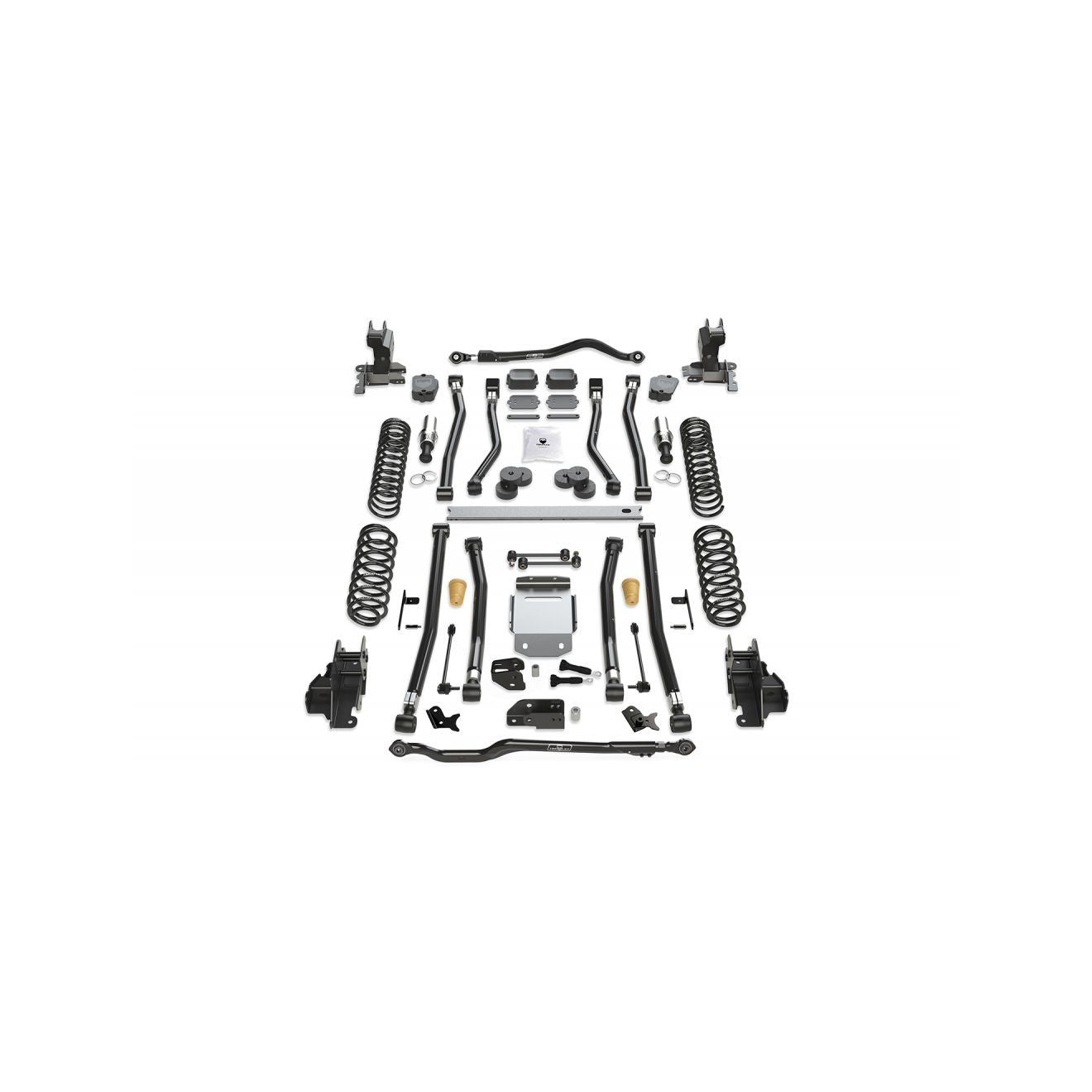 TeraFlex | 18-Up Wrangler JL 4 Door 4.5 Inch Alpine RT4 Long Arm Suspension System No Shocks - 392 TeraFlex | 1534030