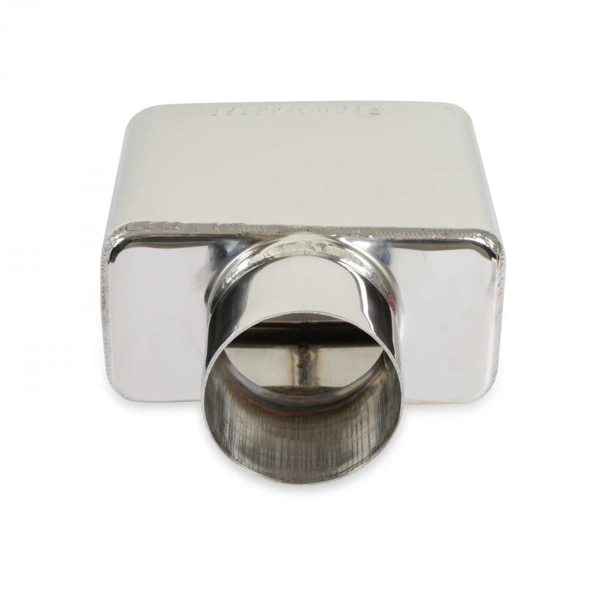 FLOWMASTER Exhaust Tip Exhaust Tip 3.0 X 5.5 Polished Angle Rolled Edge Fits 2.5 Inch Tubing