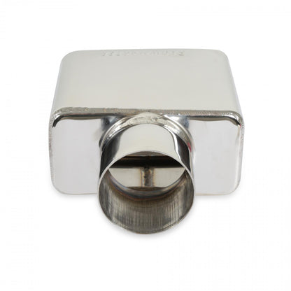 FLOWMASTER Exhaust Tip Exhaust Tip 3.0 X 5.5 Polished Angle Rolled Edge Fits 2.5 Inch Tubing